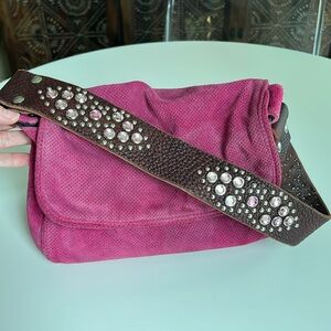 Tylie Malibu Y2K hot pink purse